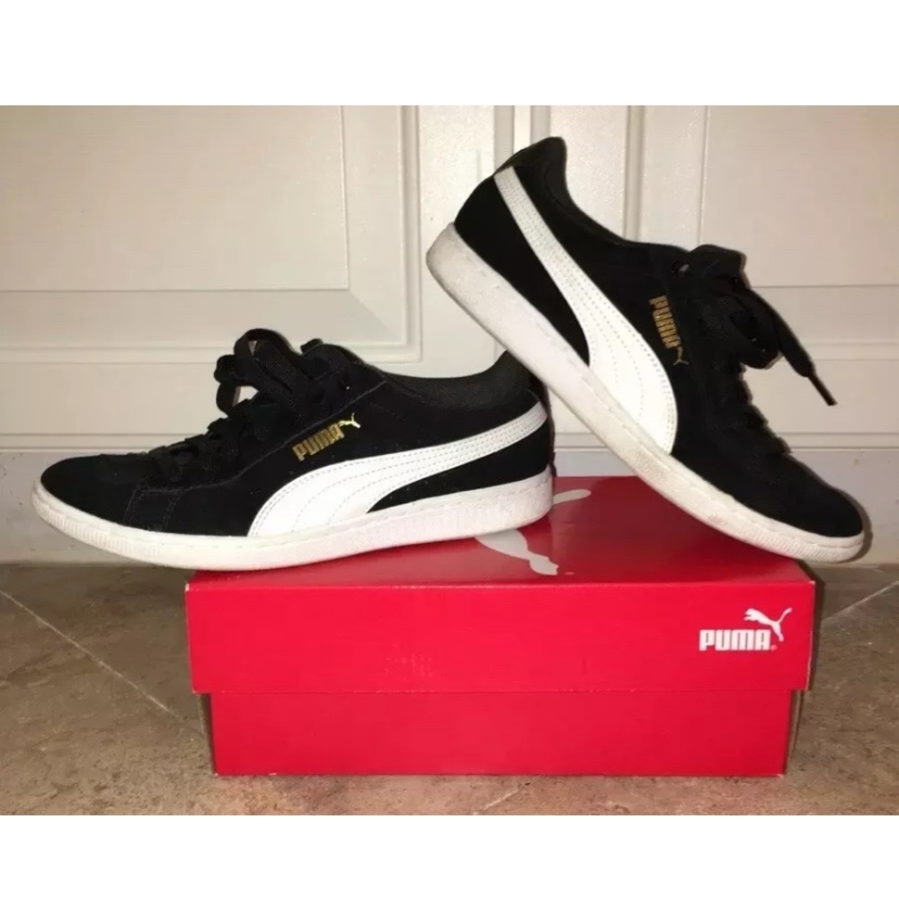 PUMA Vikky Black and White Women’s Size 7.5 w/ Box